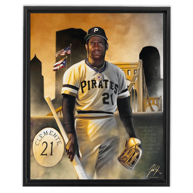 Roberto Clemente In Pittsburgh Pirates MLB Home Decor Poster Canvas - REVER  LAVIE