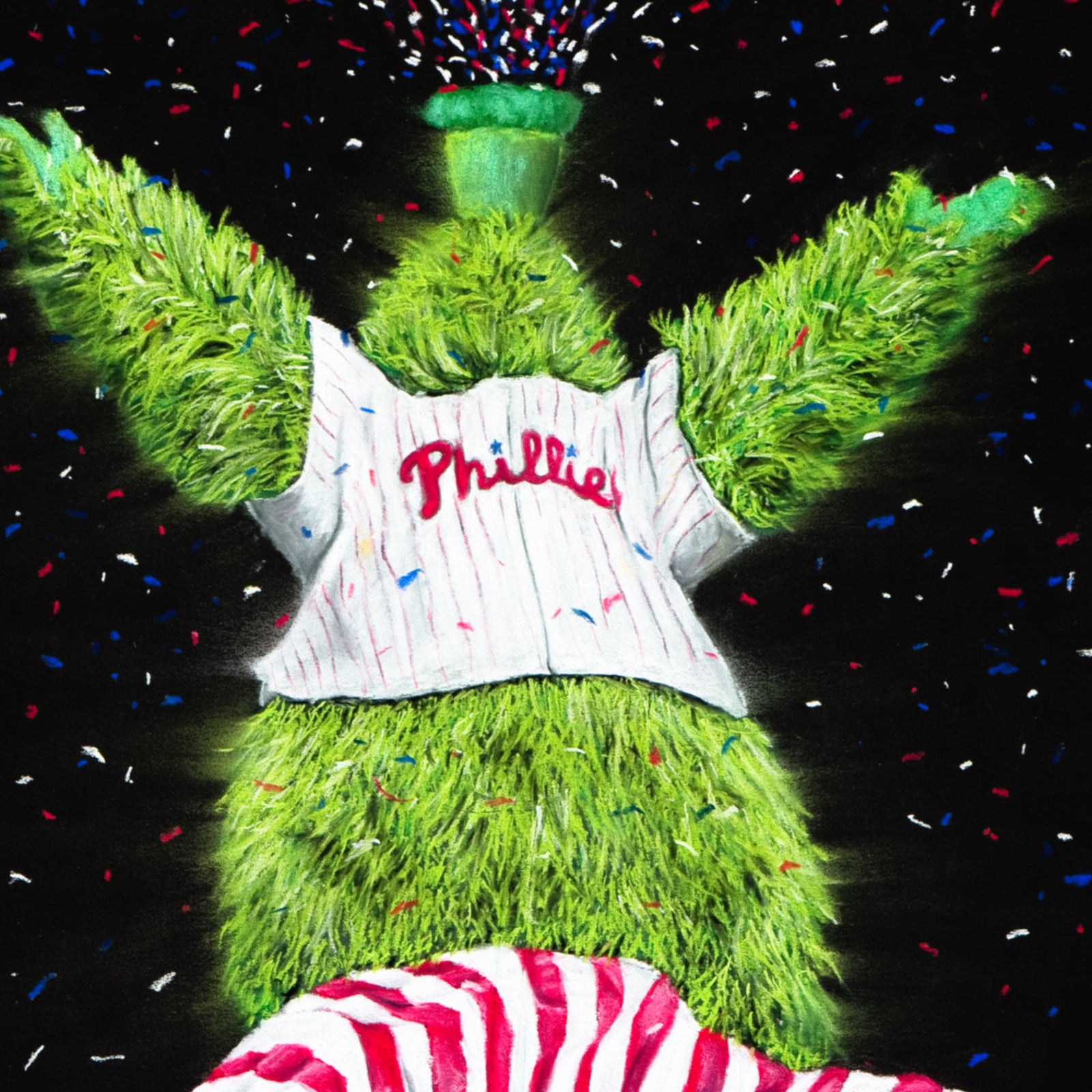 Phillies "Phanatic" Art Print Spector Sports Art