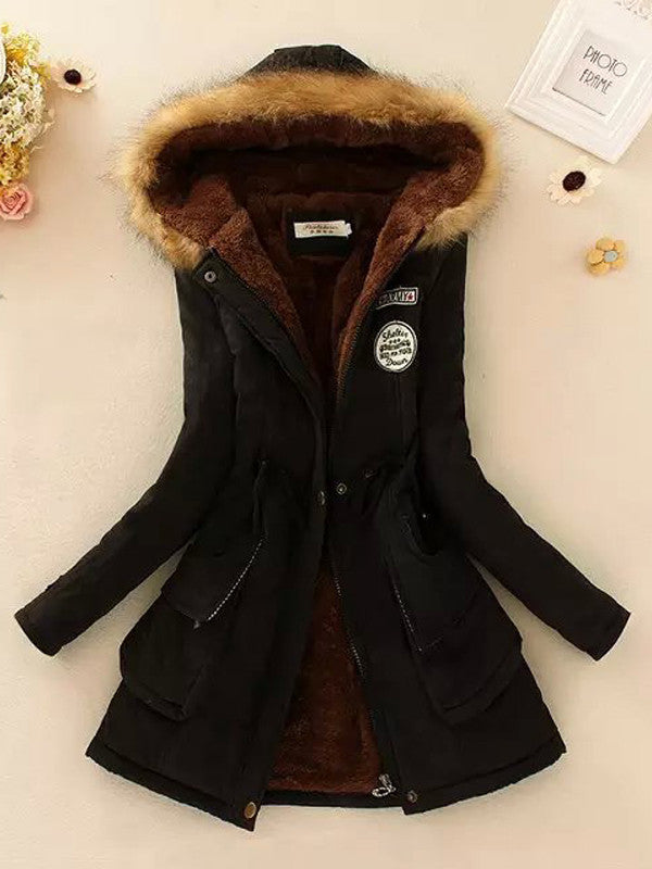 Cotton Padded Winter Hooded Coat