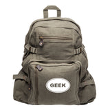 GEEK Army Sport Heavyweight Canvas Backpack Bag