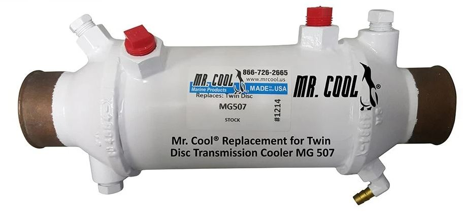 OIL COOLERS - TWIN DISC