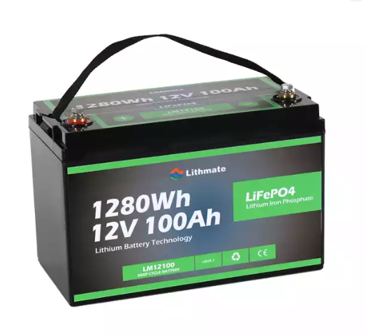 DJLBERMPW LiFePO4 Battery 12V 100Ah Lithium Battery, Built-in 100A  BMS,4000-15000 Lithium Deep Cycle Marine Battery 12V, Lithium Batteries 12V  for