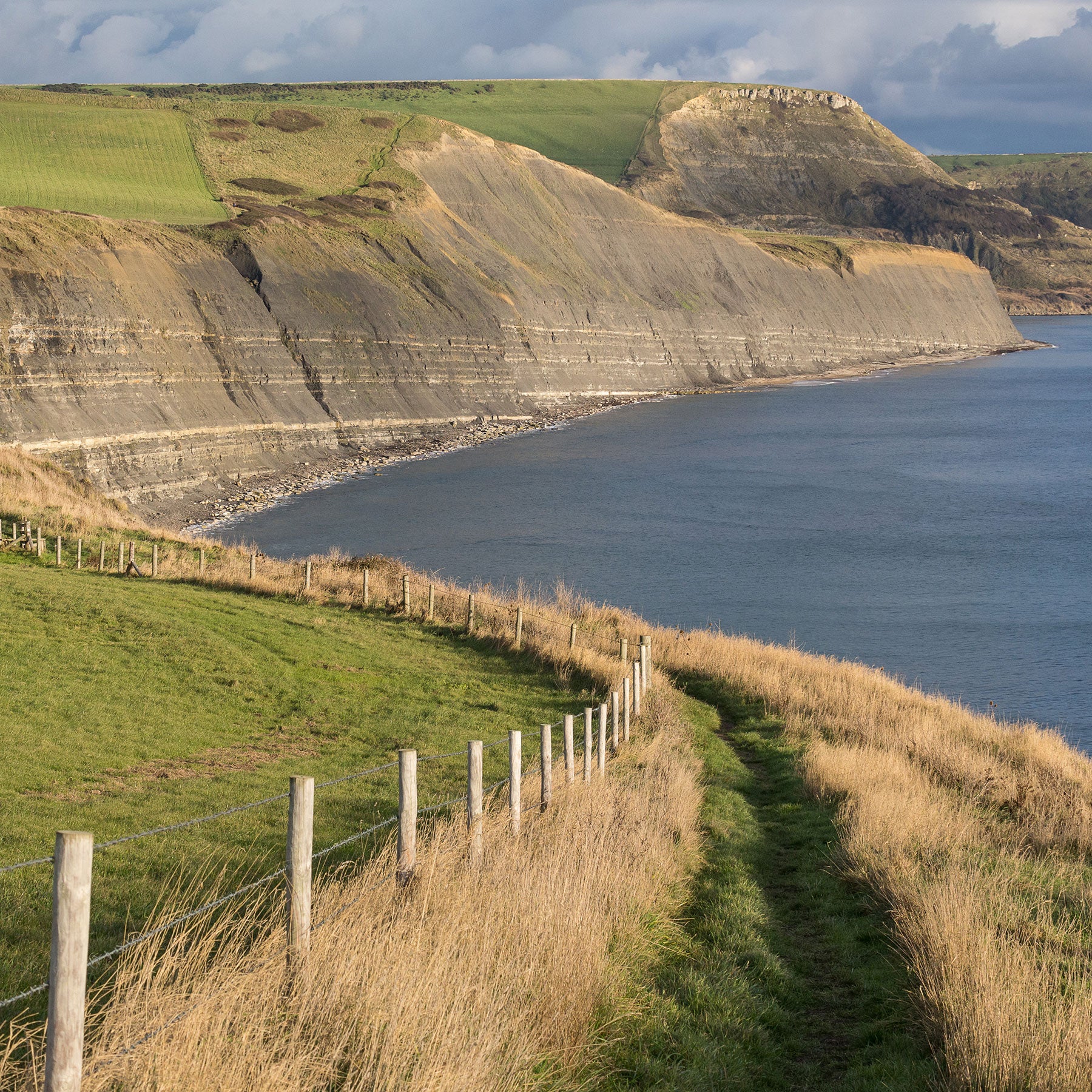 The iconic cliffs of the Seven Sisters