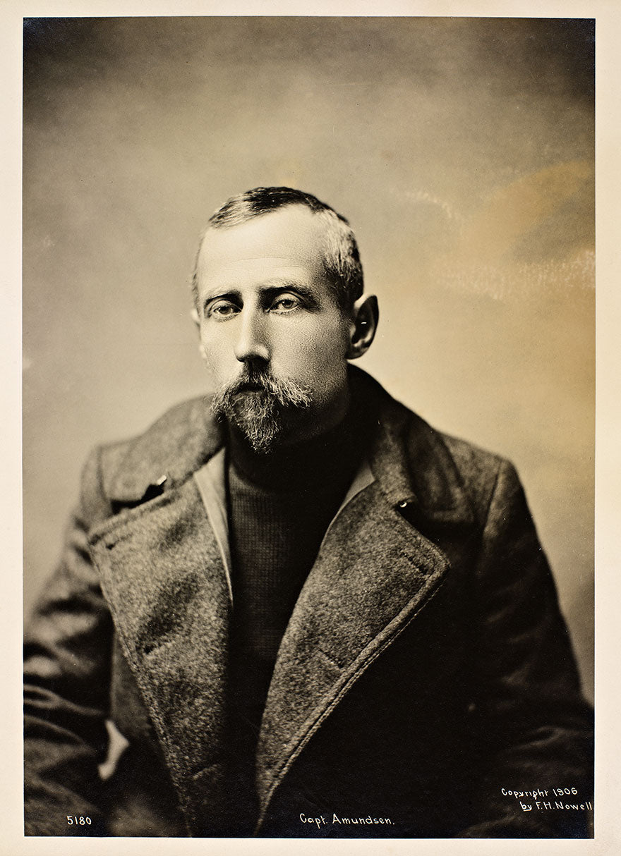 Portrait of Roald Amundsen in 1906, aged 34.
