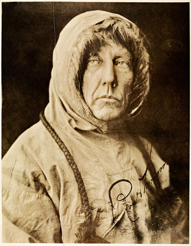 Amundsen in polar gear, c. 1920.