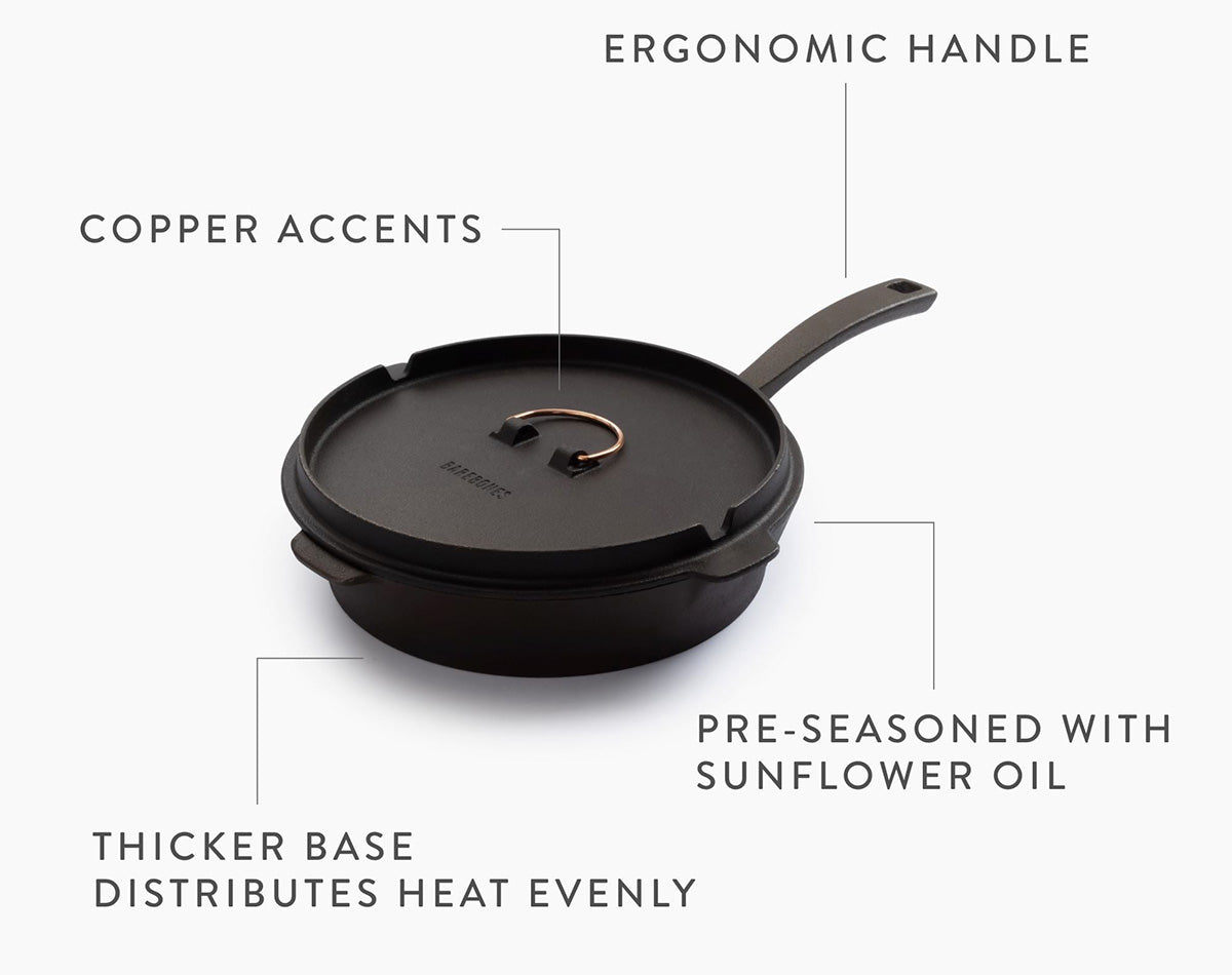 Barebones Living All in One Skillet Features Overview