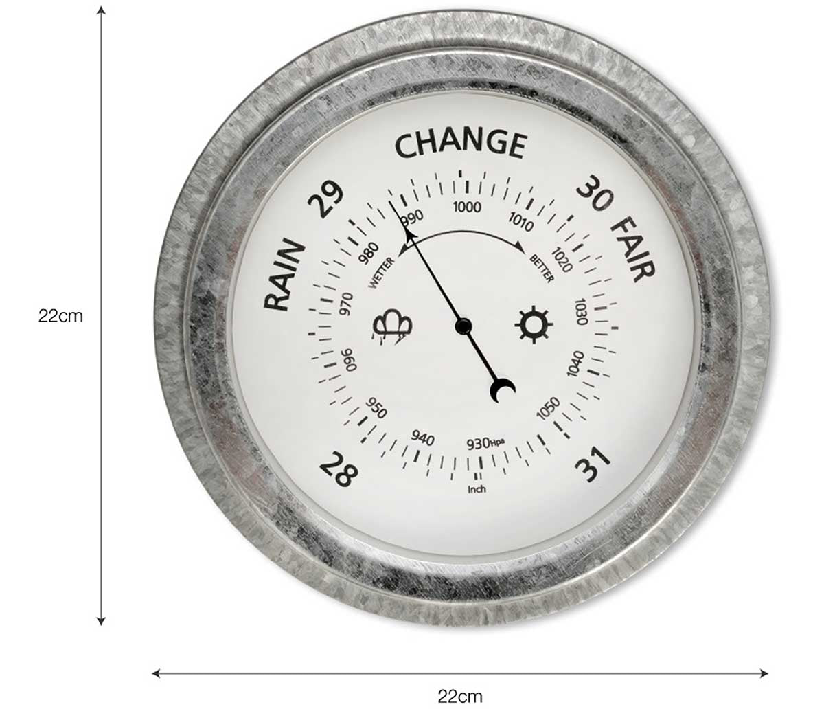 Garden Trading St Ives Barometer overview