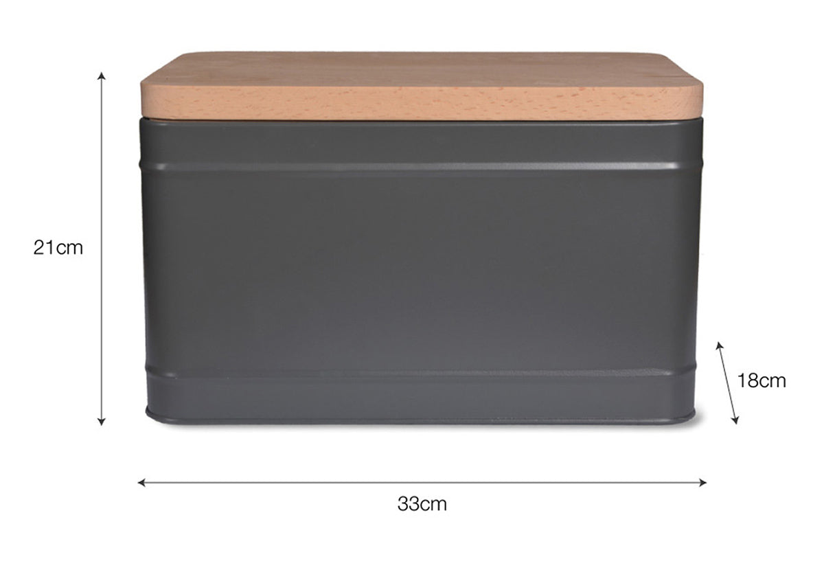 Garden Trading Borough Bread Bin dimensions overview