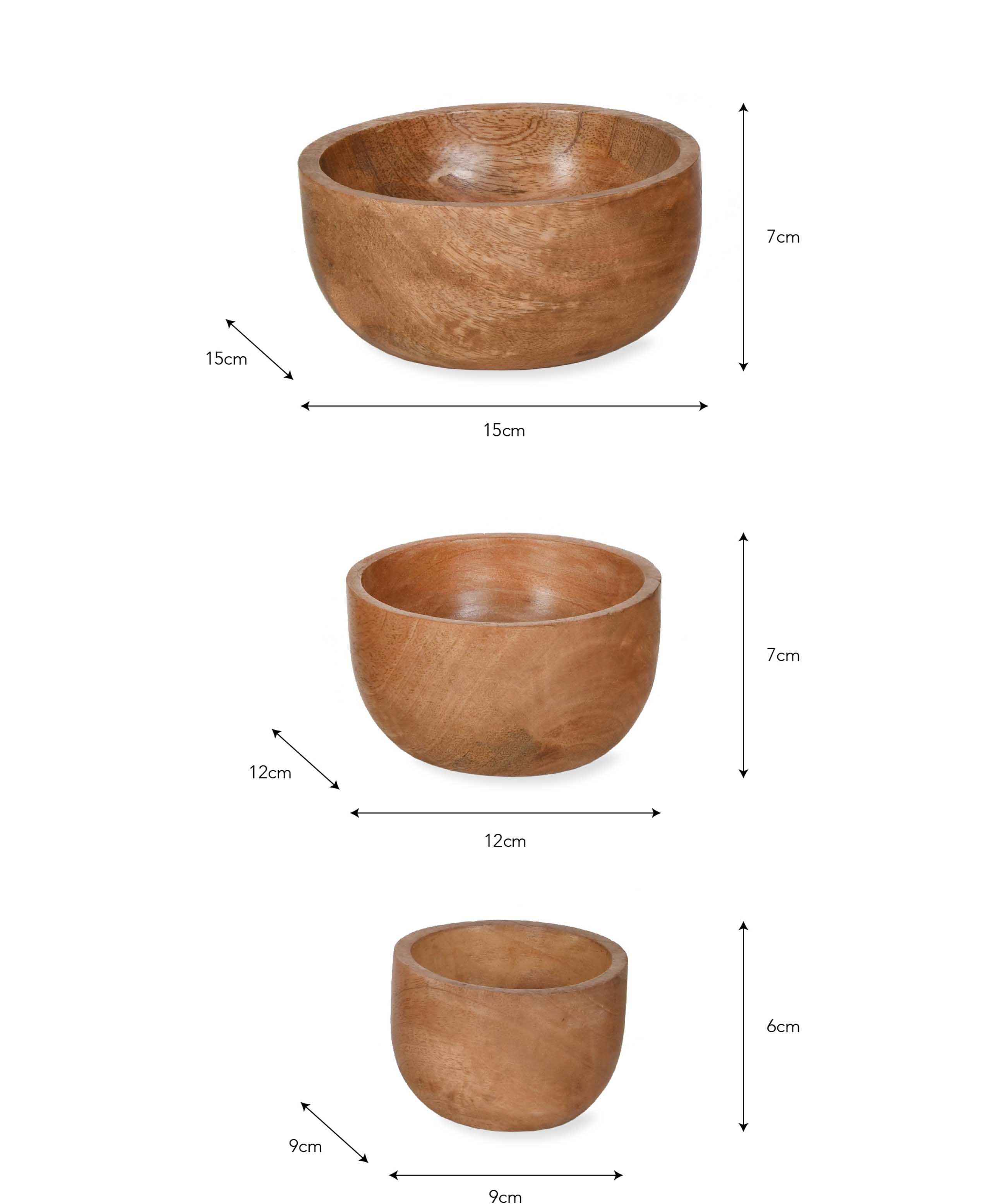 Garden Trading Midford Bowls | Set of 3 overview