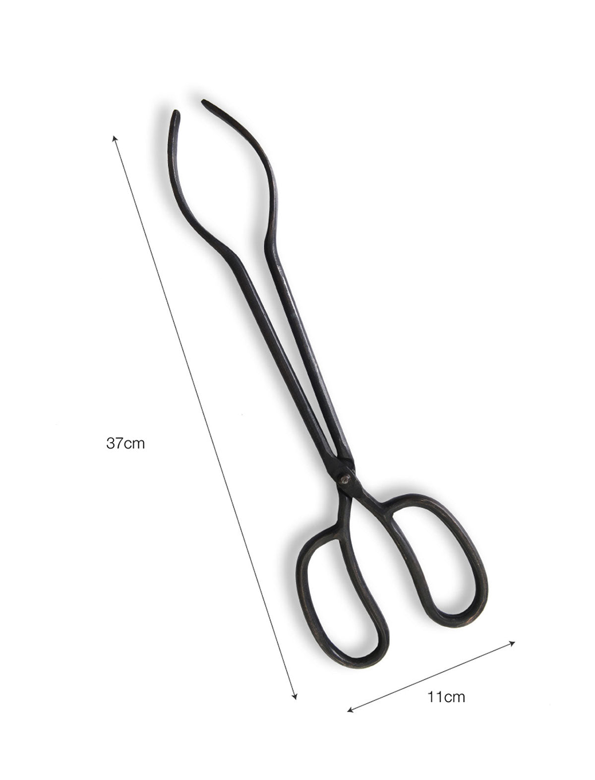 Garden Trading Coal Tongs dimensions overview