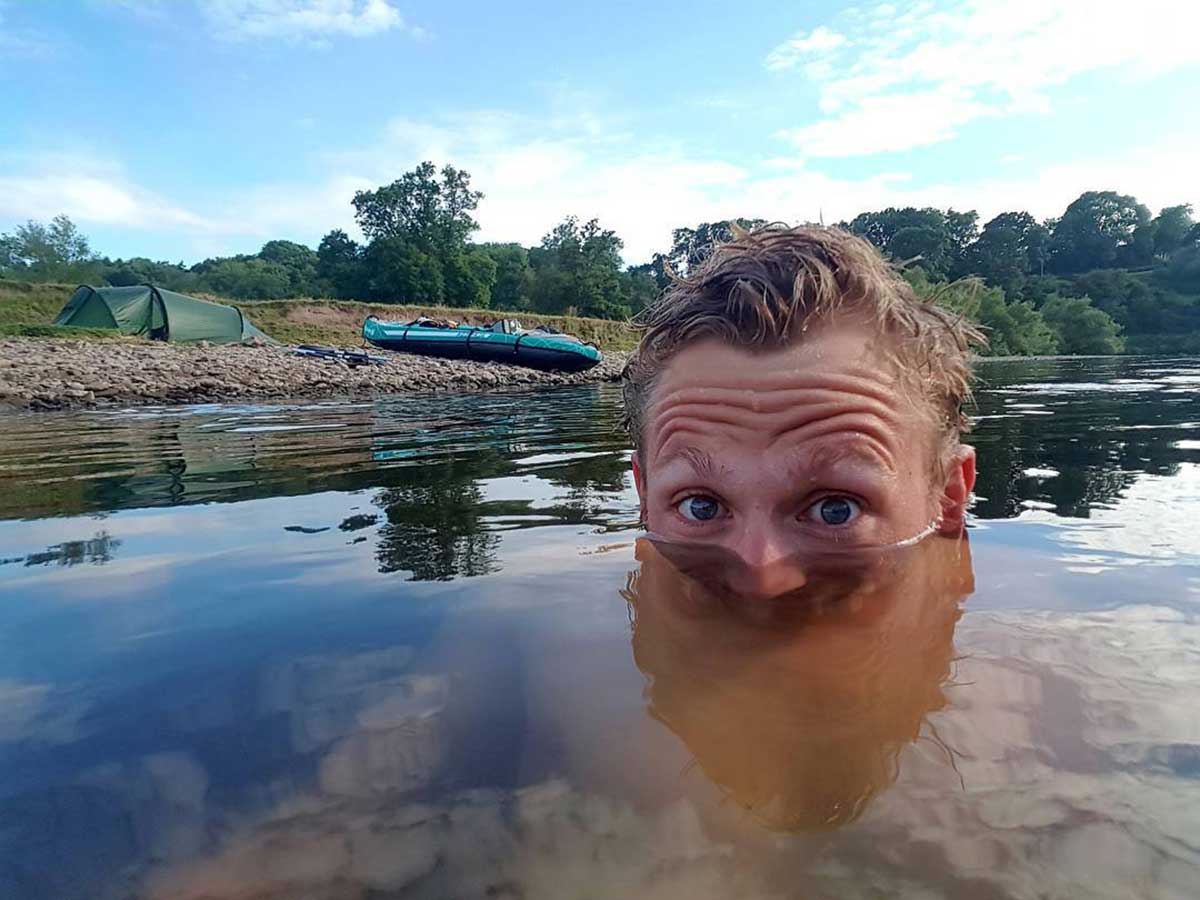 Canoe Camping on the Wye