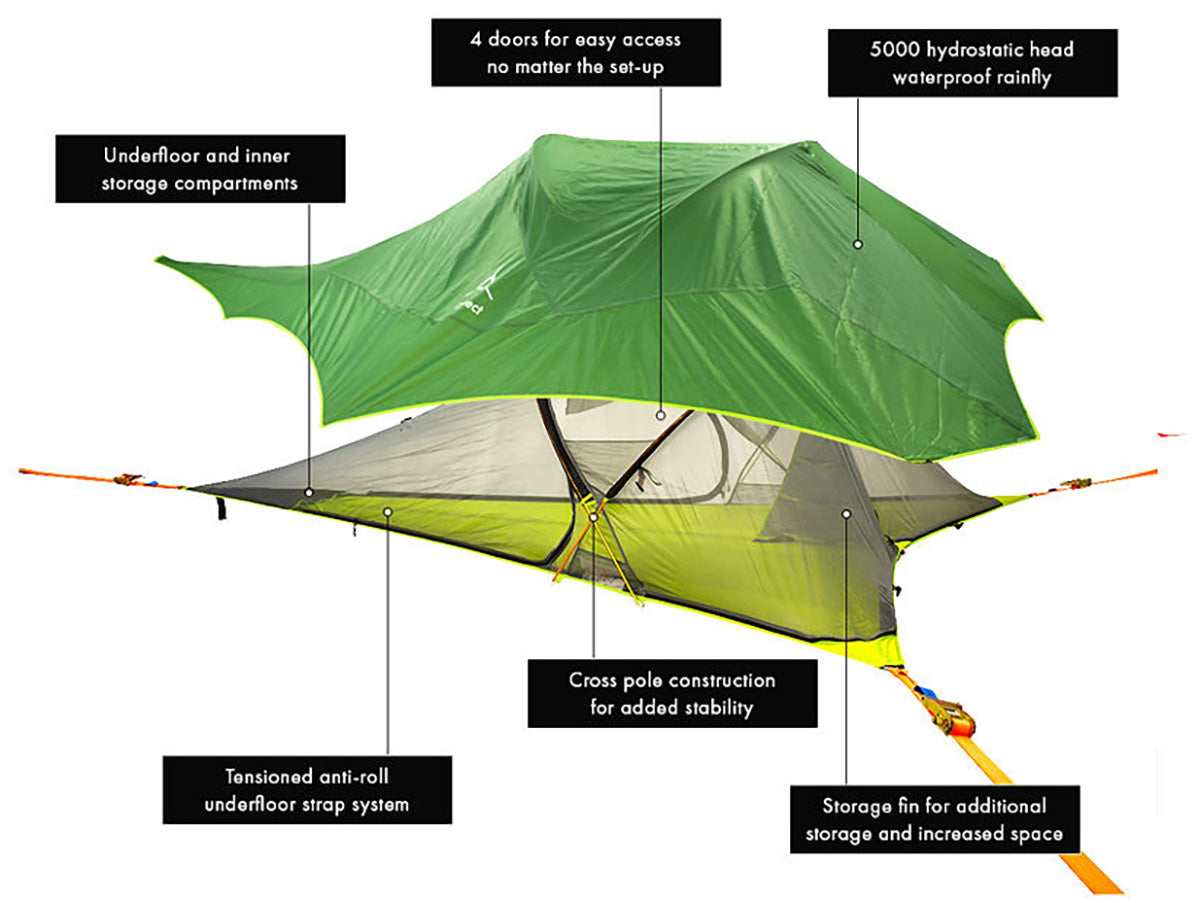 Tenstile Connect Tree Tent | 2 Person Features Overview