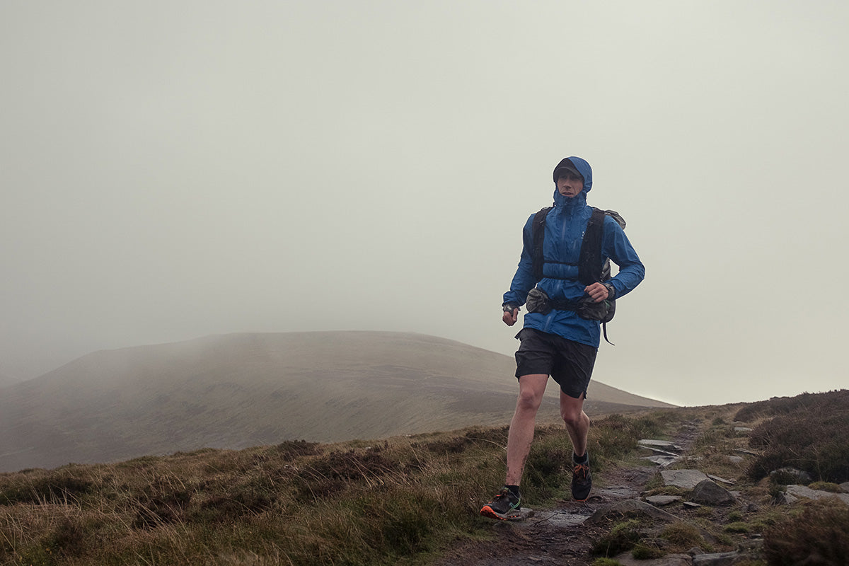Wet and claggy conditions in the mountains – classic Welsh weather.