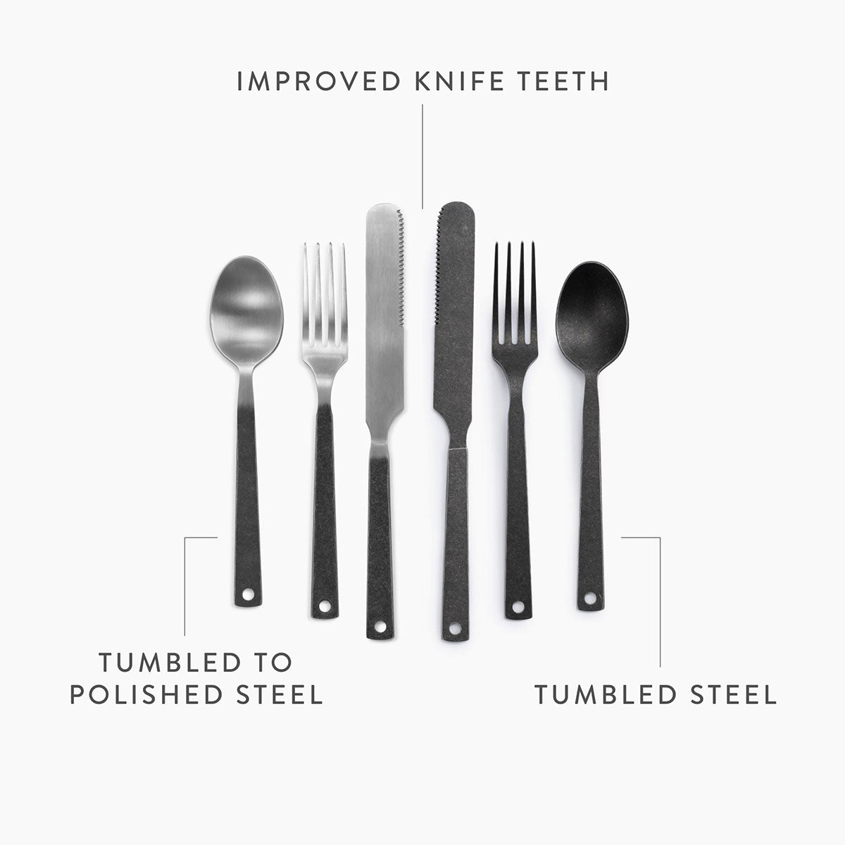 Barebones Living Flatware features overview