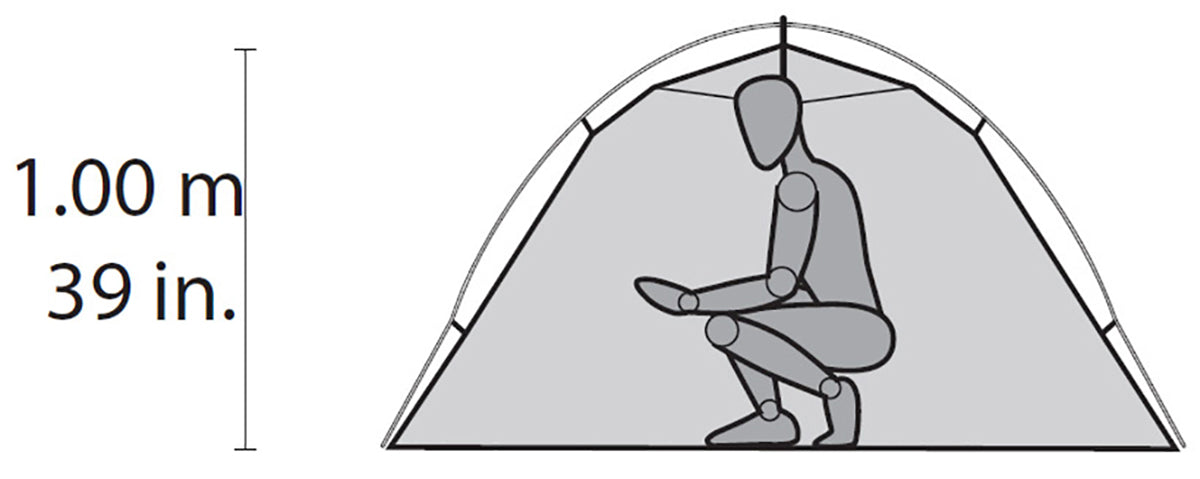 MSR Hubba NX Tent V7 Side