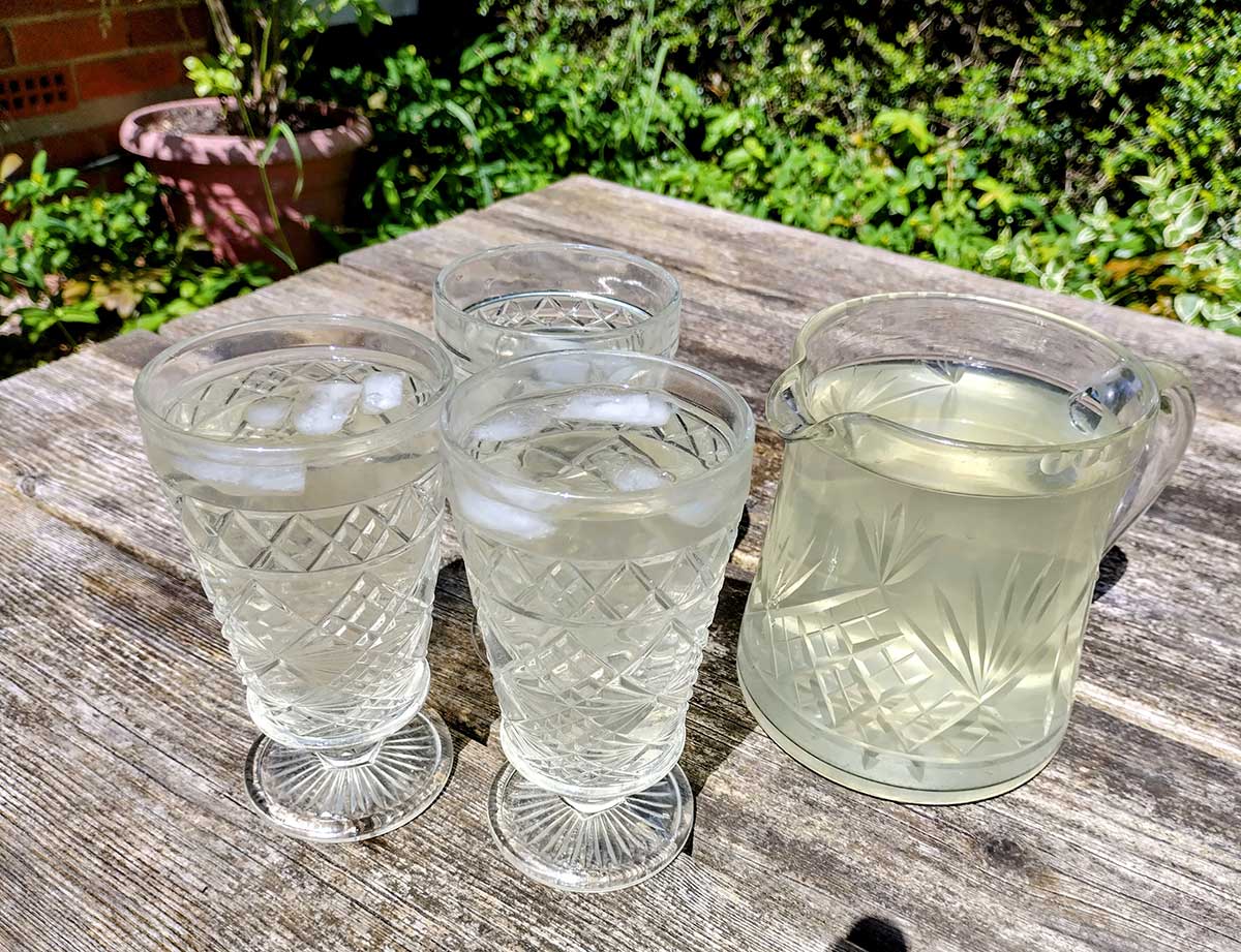 Elderflower cordial