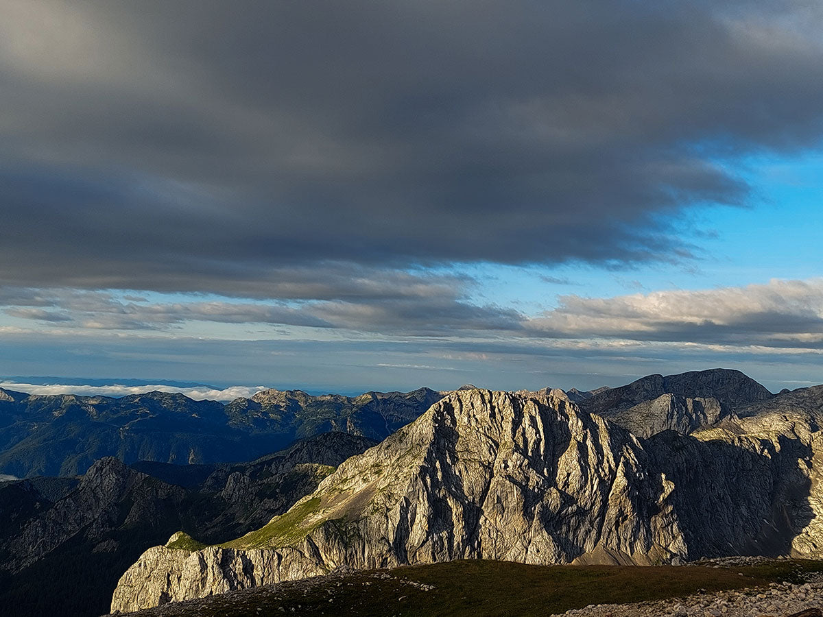 Morning light on the Julian Alps