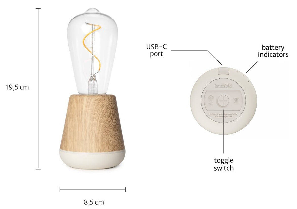 Humble Lights One Table Light Overview