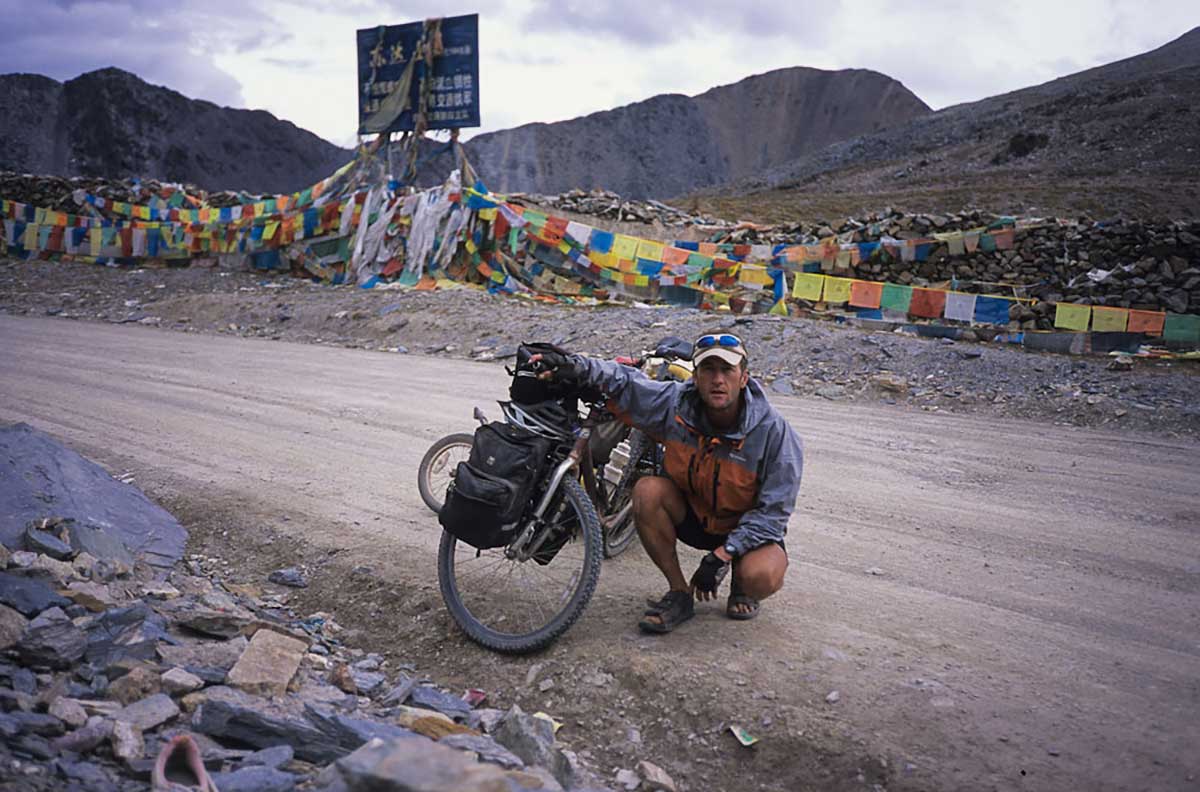 Jason Lewis in Tibet, Expedition 360