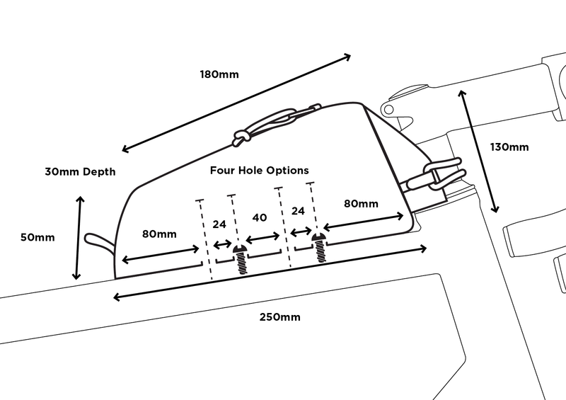 Restrap Bolt On Tube Bag Overview