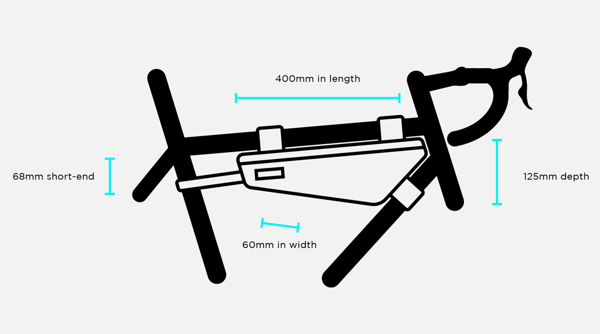 Restrap Frame Bag Medium Size Guide