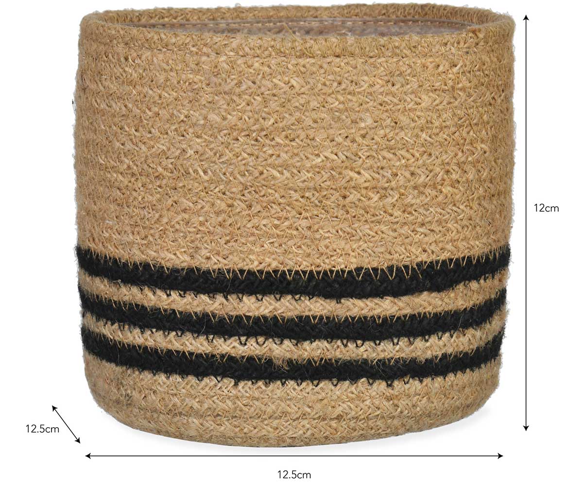 Garden Trading Jute Striped Pot overview