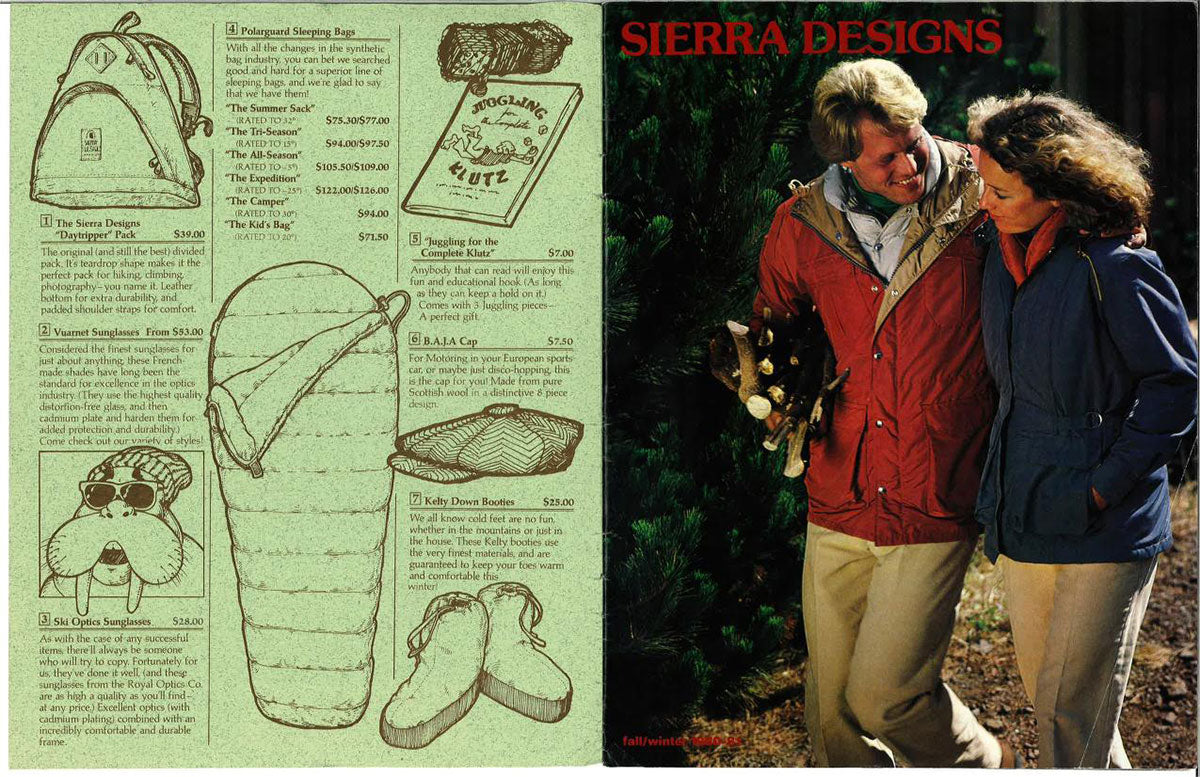 Sierra Designs Leaflet