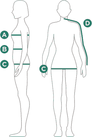tentree Women’s Size Guide, How to measure