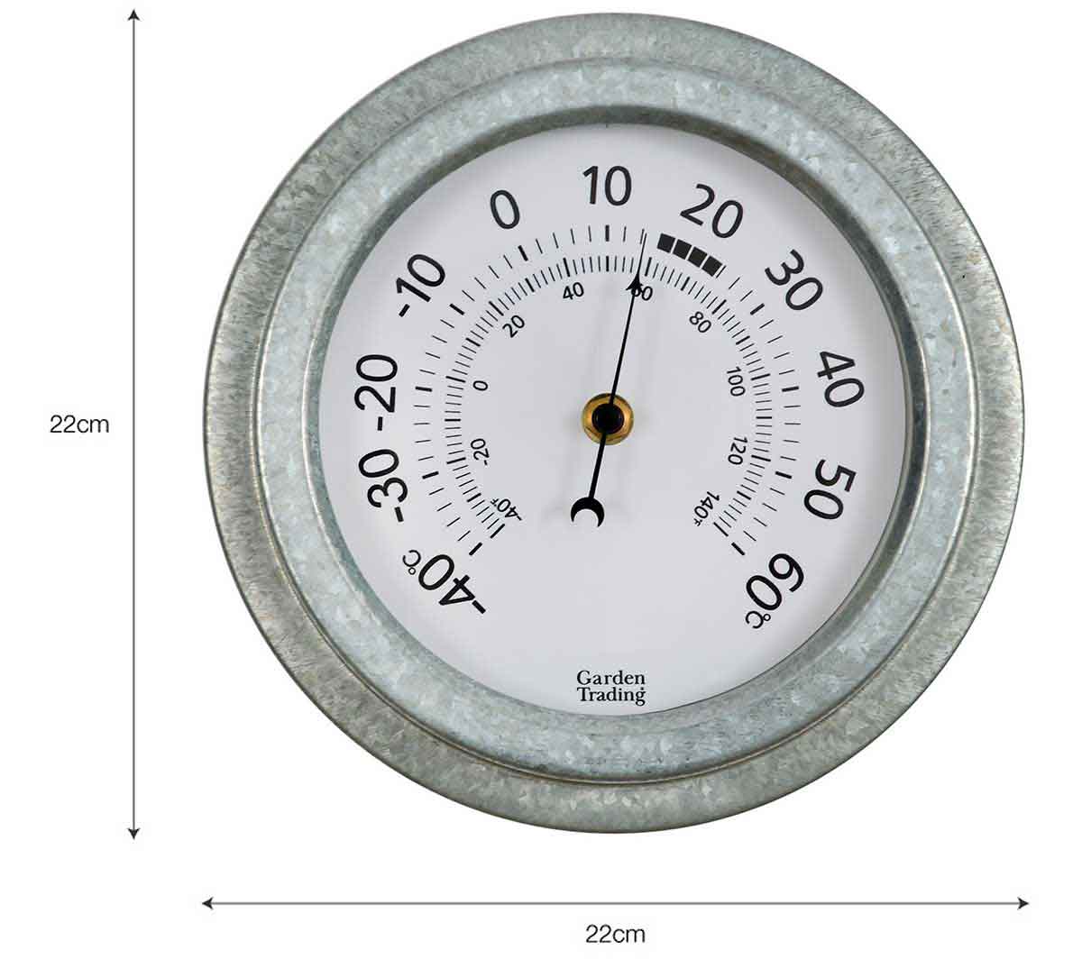 Garden Trading St Ives Thermometer overview
