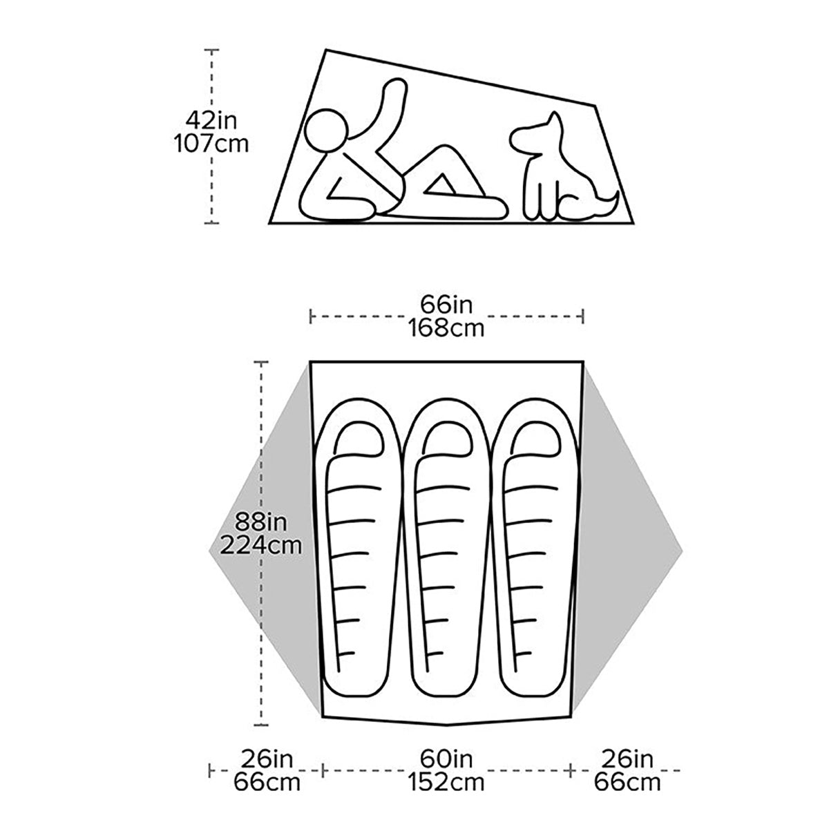 Big Agnes Tiger Wall UL3 Bikepack SDF (2023) Overview