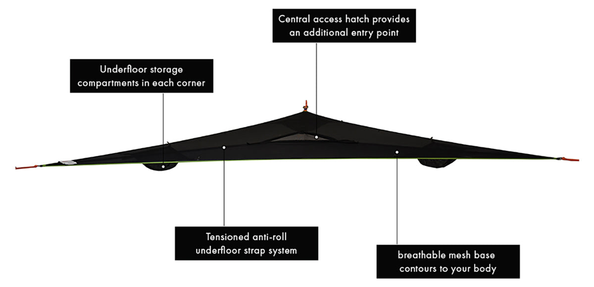 Tentsile Trillium XL Hammock | 6 Person Features