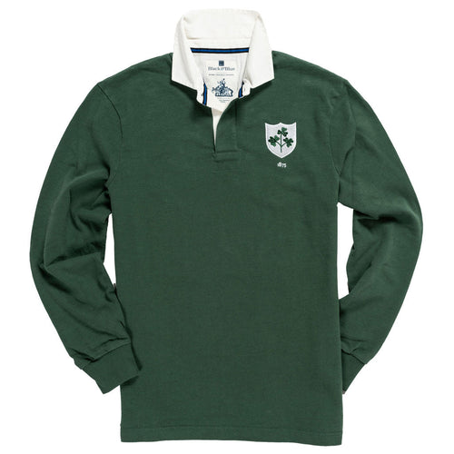 Ireland 1875 Rugby Shirt Black & Blue 1871 Rugby Shirts