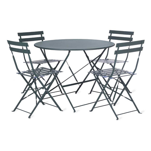 Rive Droite Bistro Set Garden Trading RDFG05 Outdoor Dining Sets Large / Forest Green