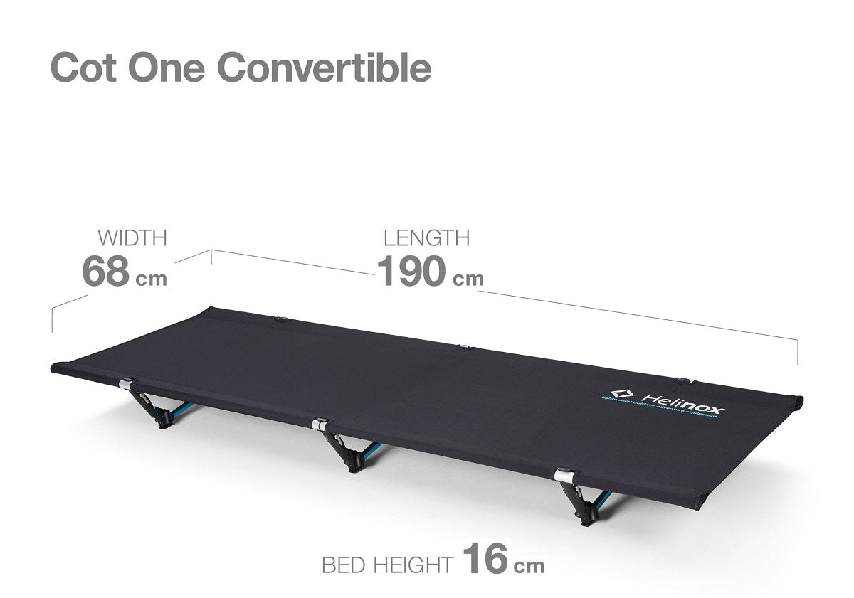 Helinox Cot One Convertible overview