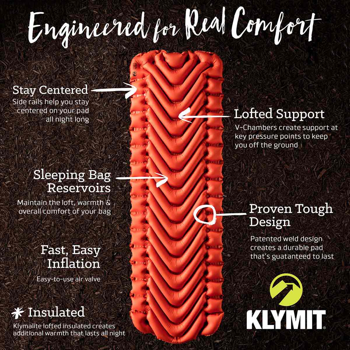 klymit static v orange overview