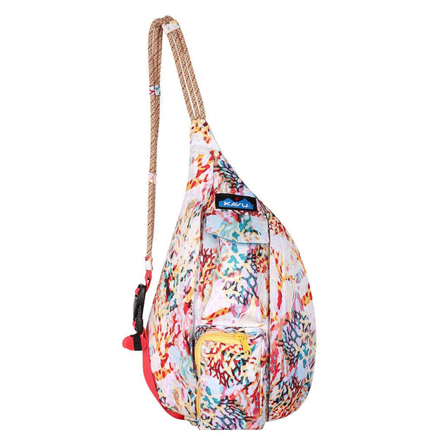 Mini Rope Sling KAVU 9191-2246-OS Sling Bags One Size / Floral Coral