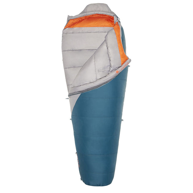 Cosmic Synthetic 20°F Sleeping Bag | Womens Kelty 35428720RR Sleeping Bags Regular / Deep Teal/ Smoke