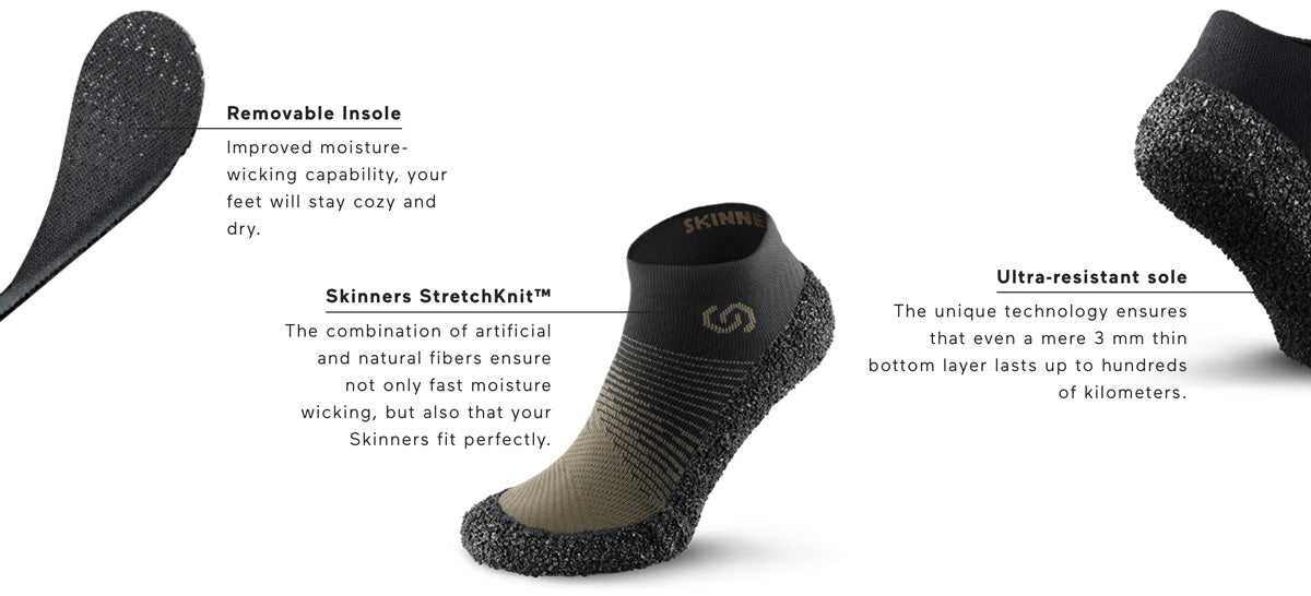 Skinners Comfort 2.0 Sock Shoes Overview