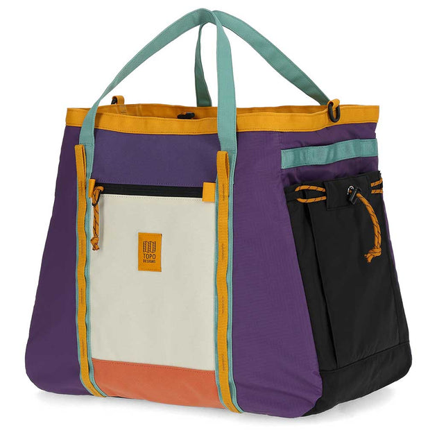 Mountain Gear Bag Topo Designs 931212510000 Duffle Bags One Size / Loganberry/Bone White