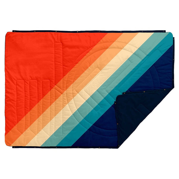 Ripstop Pillow Blanket Voited V21UN03BLPBCRNB Blankets One Size / Rainbow