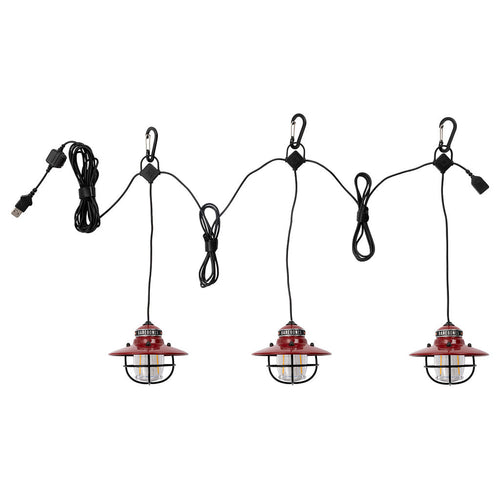 Edison String Lights Barebones Living LIV-267 String Lights One Size / Red