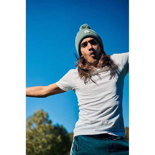 BARTS | Arkade Beanie Bobble | | WildBounds | Dark Heather Bright Hat