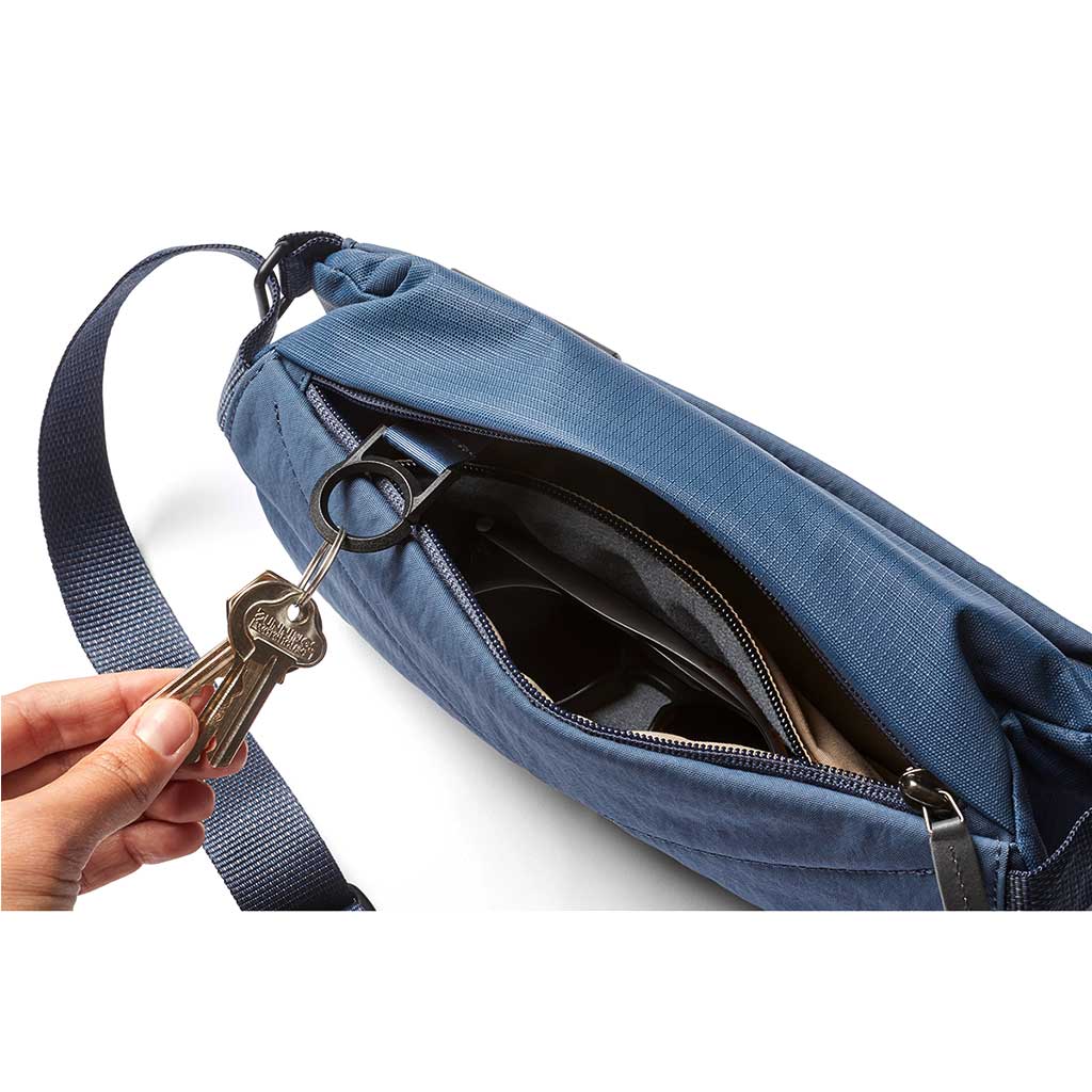 Bellroy | Sling | Mini Shoulder Bag | Commuter Bag | Marine Blue ...