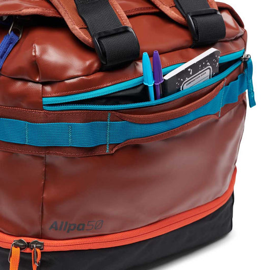 Cotopaxi Allpa 50L Duffel Bag (Rust)