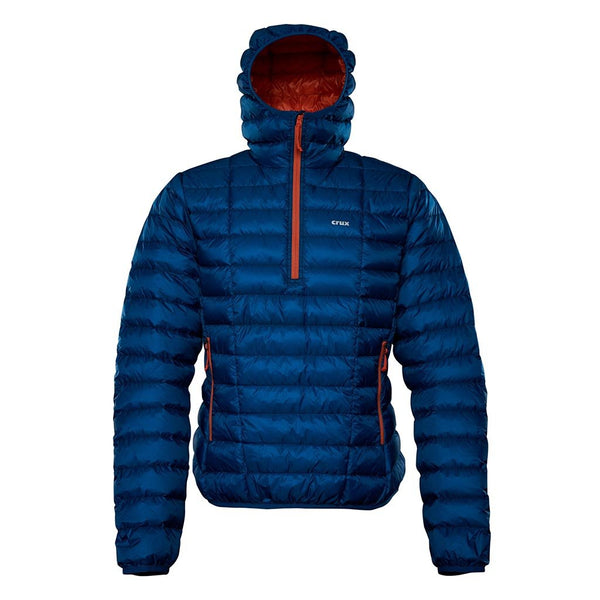 Crux | Neo Top Down Jacket | Lightweight Down Jacket Hoody | Blue ...