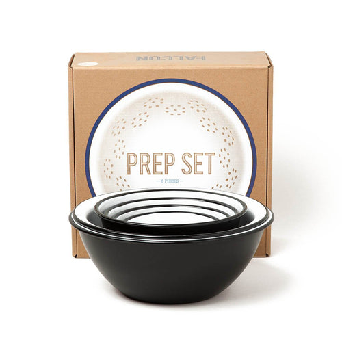 Prep Set Falcon Enamelware FAL-PRE-BB-UK Prep Set One Size / Coal Black