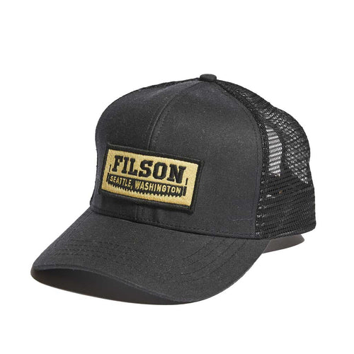 Logger Mesh Cap Filson 20157135-BLK Caps & Hats One Size / Black