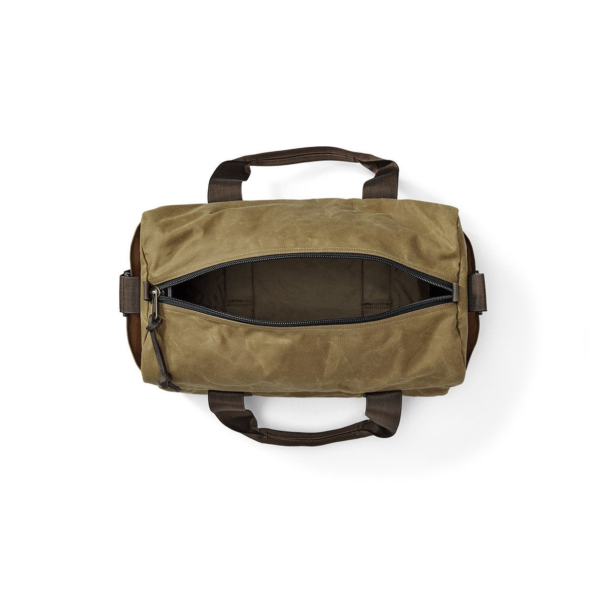 small tin cloth field duffle bag