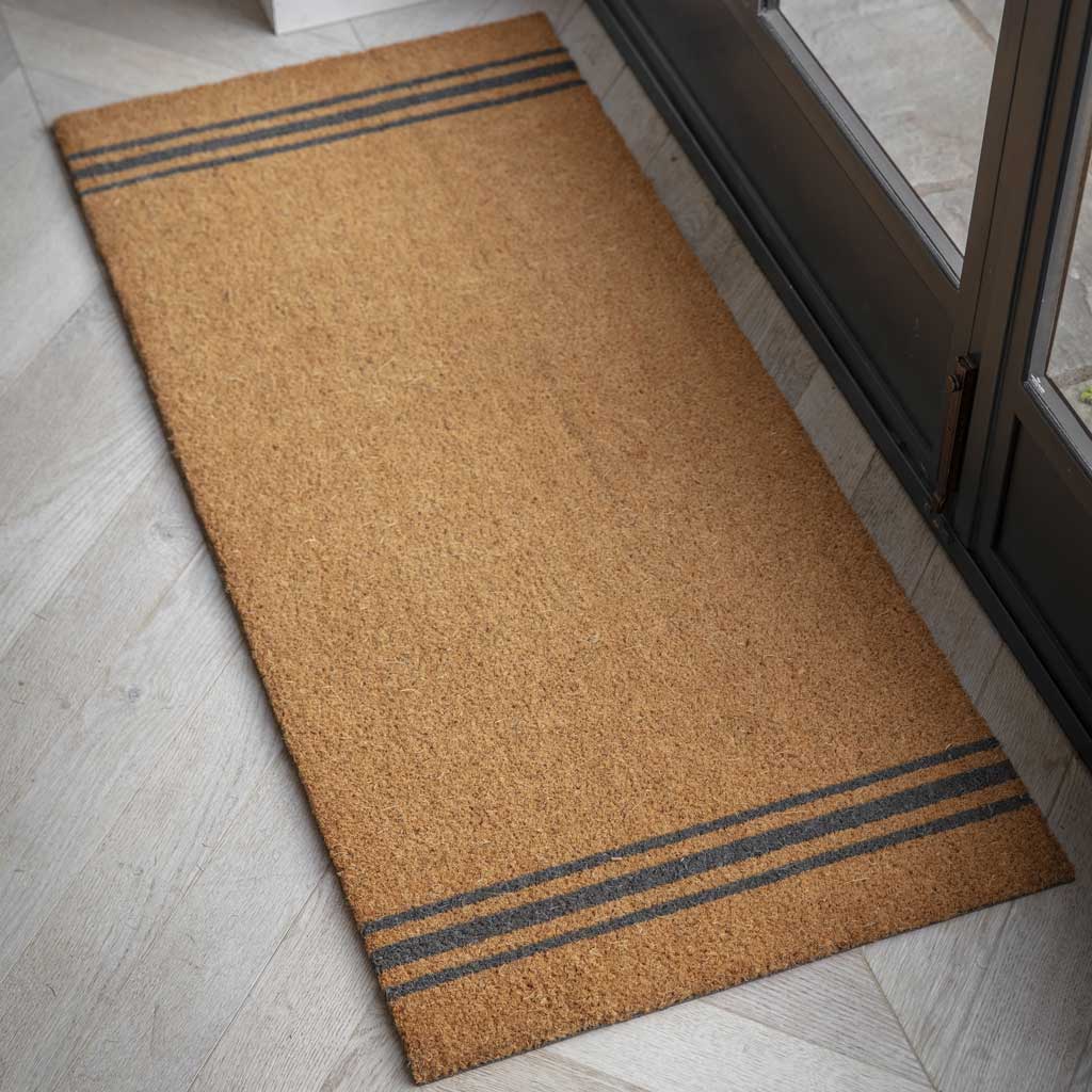 Double Doormat | Triple Stripe