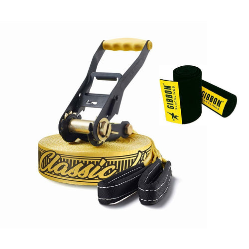 ClassicLine Treewear Set Gibbon Slacklines 18816 Slacklines One Size / Yellow